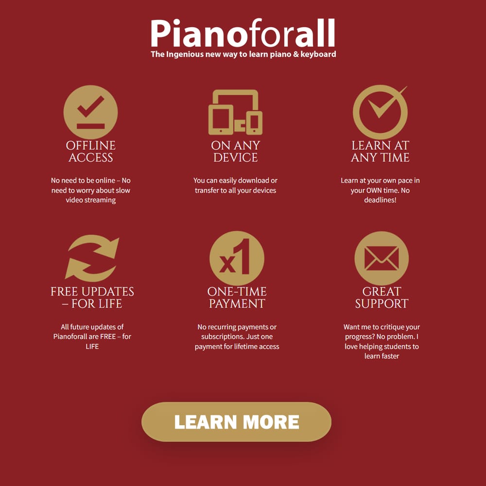 Pianoforall features