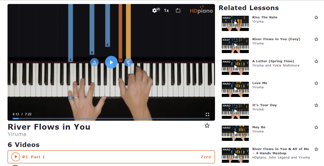 HDPiano Example