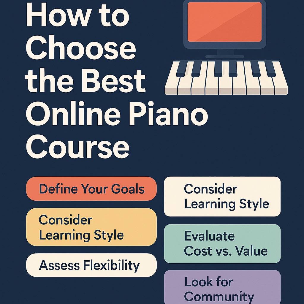 How to choose the best online piano lesson for you