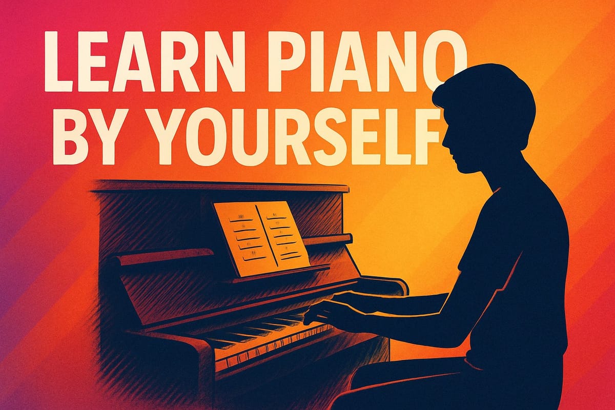 How to learn piano by yourself: A Step-by-Step Guide