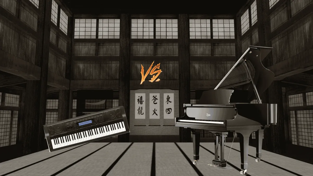 Acoustic vs. Digital Piano comparison