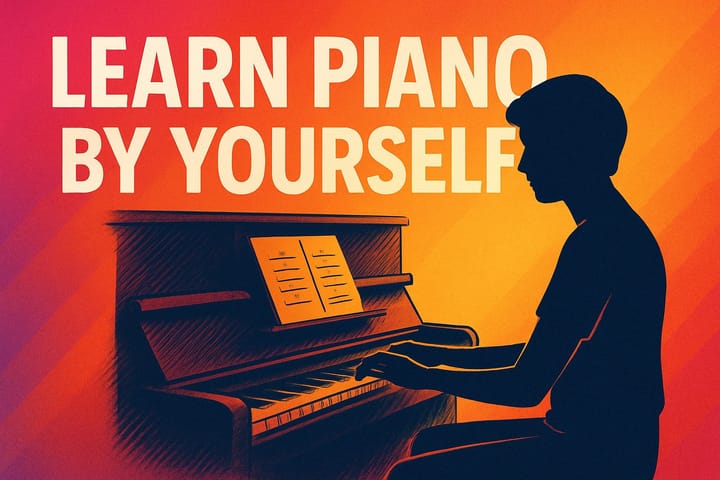 How to learn piano by yourself