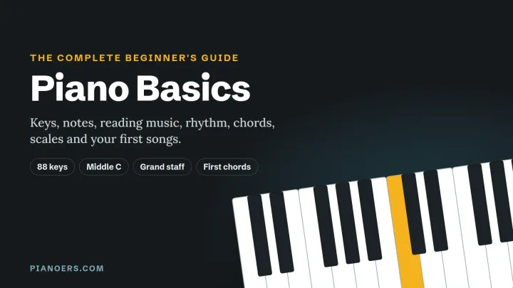 Piano Basics - The Complete Beginner Guide